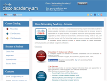 Tablet Screenshot of cisco.academy.am